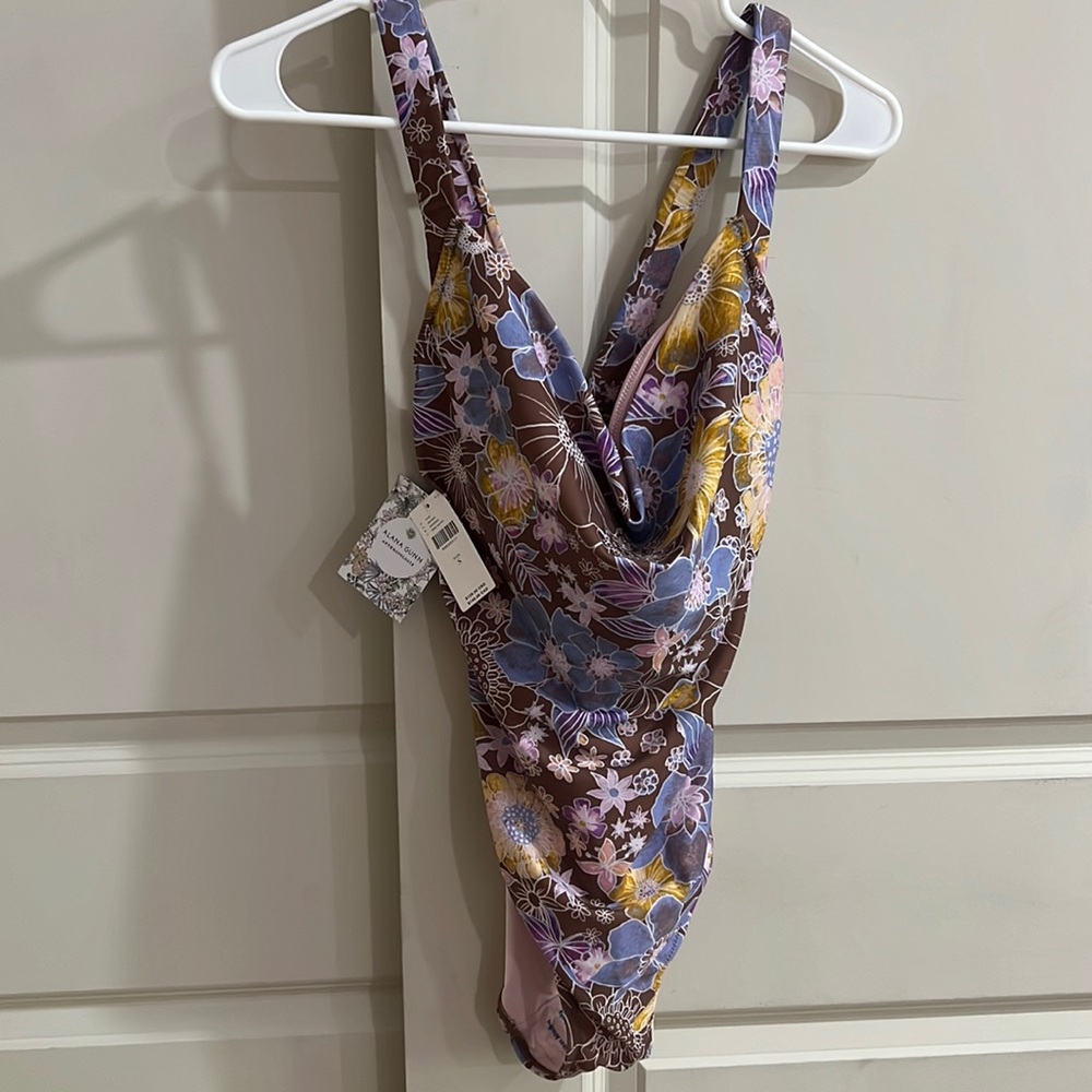 NWT Alana Gunn Anthropologie Bathing suit / Size S